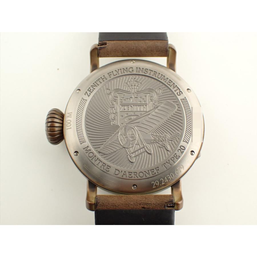 ゼニス パイロット タイプ20 エクストラスペシャル ブロンズ 29.2430.679/21.C753 新品 | PILOT（文具） | 07