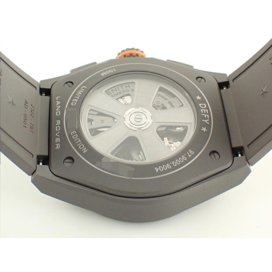 【コンディション要確認】ゼニス デファイ エル・プリメロ21 ランドローバー 限定モデル 97.9000.9004/01.R787 新品修理済 | ZENITH（時計） | 07