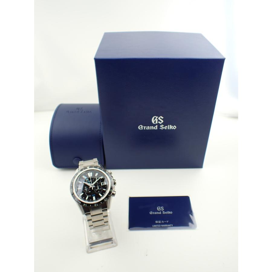 グランドセイコー エボリューション9コレクション スプリングドライブ クロノグラフ GMT ブラック SBGC251(9R86-0AP0) 新品 | Grand Seiko | 11