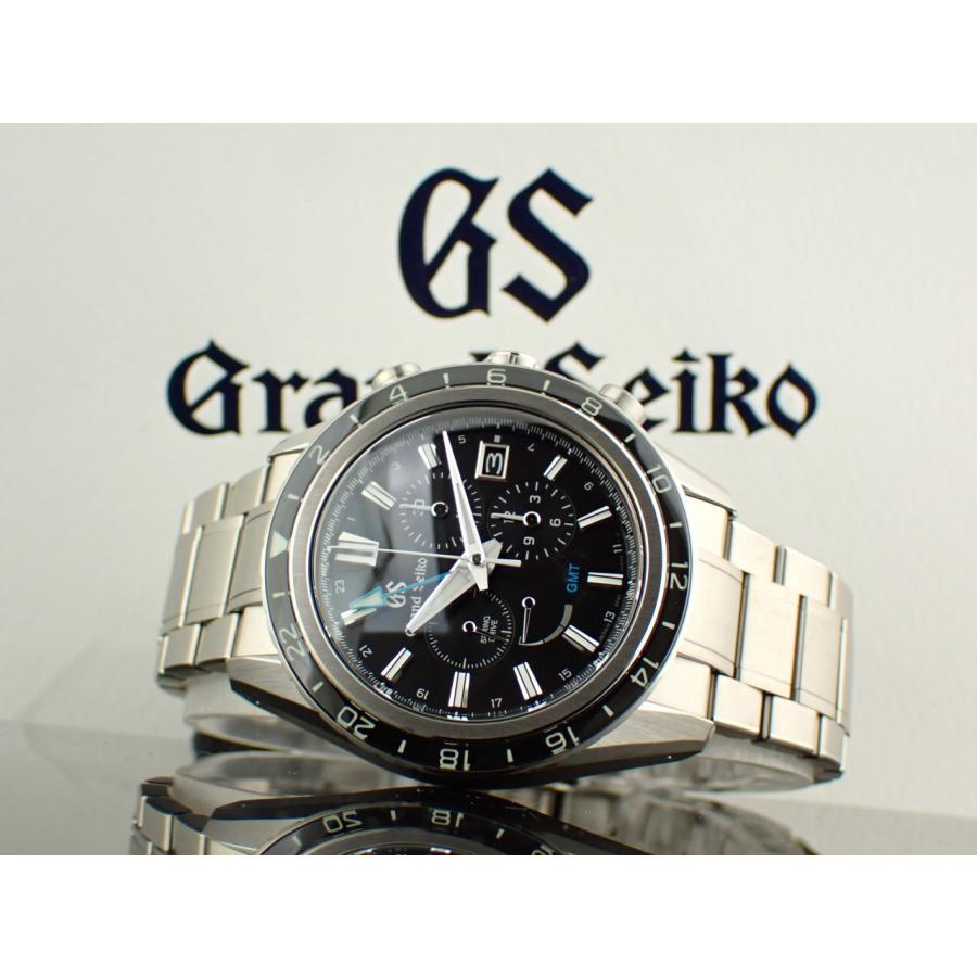グランドセイコー エボリューション9コレクション スプリングドライブ クロノグラフ GMT ブラック SBGC251(9R86-0AP0) 新品 | Grand Seiko | 13