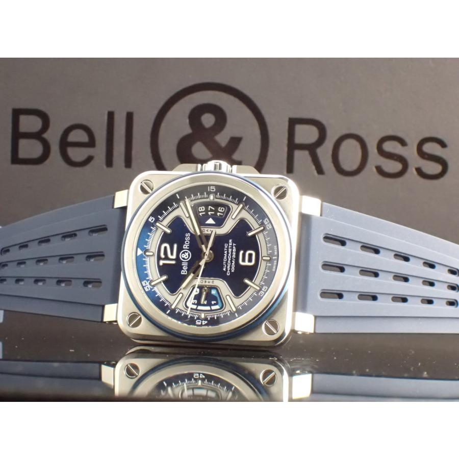 ベル＆ロス BR-X3 ブルースチール ラバーベルト メンズ BRX3R-BLU-ST/SRB 新品 | ベル&ロス | 13