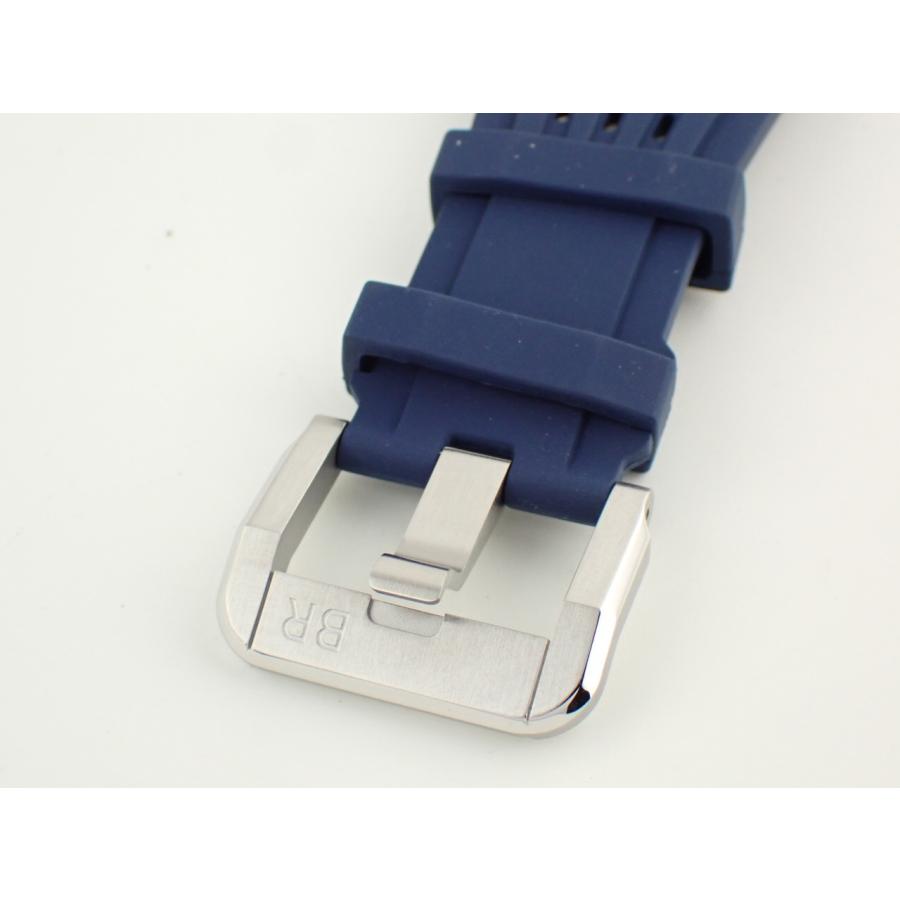 ベル＆ロス BR-X3 ブルースチール ラバーベルト メンズ BRX3R-BLU-ST/SRB 新品 | ベル&ロス | 08