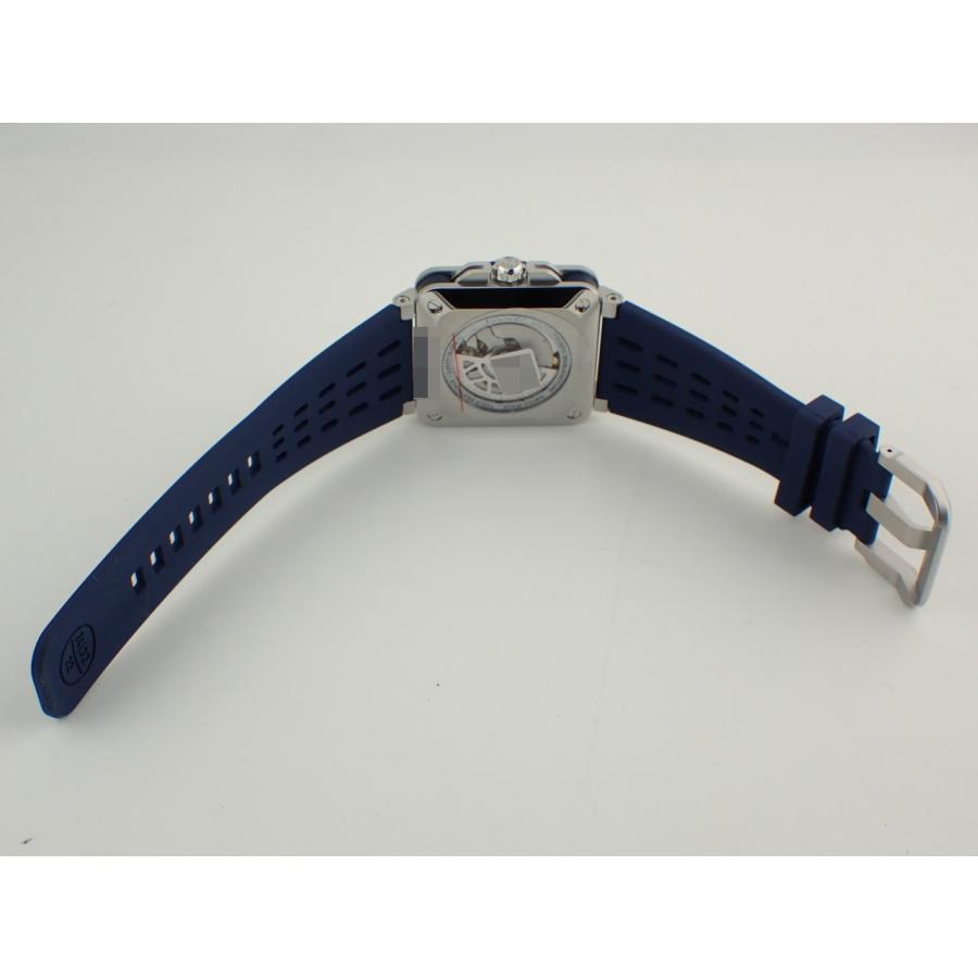 ベル＆ロス BR-X3 ブルースチール ラバーベルト メンズ BRX3R-BLU-ST/SRB 新品 | ベル&ロス | 09