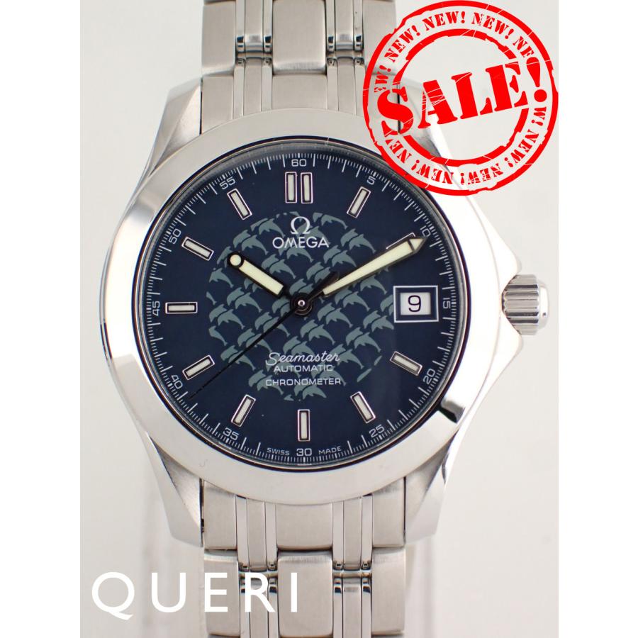 【最終値引】オメガ シーマスター120 メンズ ジャックマイヨール 2002 オメガ シーマスター 120m クロノメーター ジャックマイヨール 1998年