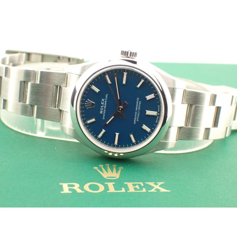 ロレックス オイスターパーペチュアル 31 メッドブルー 277200 中古美品 | オイスター パーペチュアル | 12
