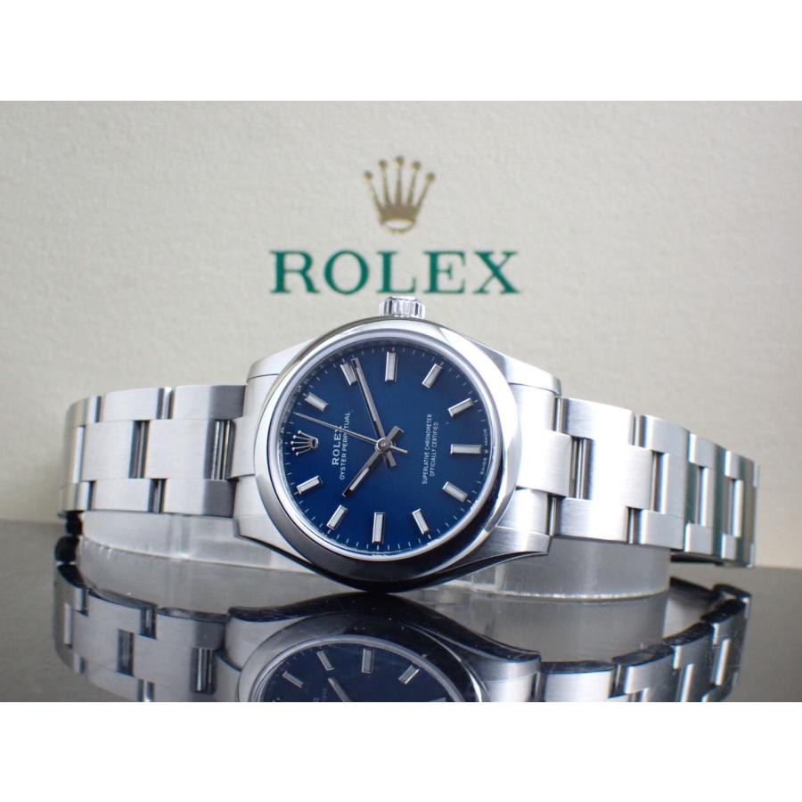 ロレックス オイスターパーペチュアル 31 メッドブルー 277200 中古美品 | オイスター パーペチュアル | 13