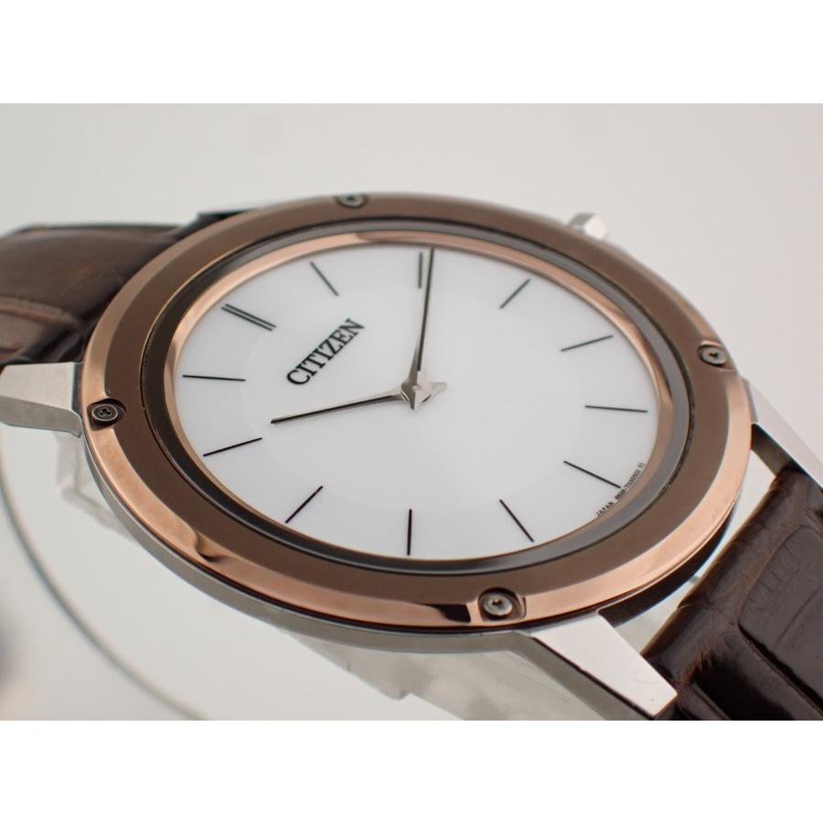 シチズン エコドライブワン ホワイト コンビ AR5026-05A(8826-T023444)中古美品 | CITIZEN | 01