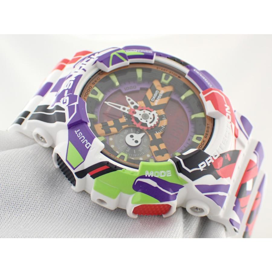 カシオ G-SHOCK 110シリーズ エヴァンゲリオンコラボ デジアナ GA-110EVA30-7AJR 中古美品 | G-SHOCK | 01