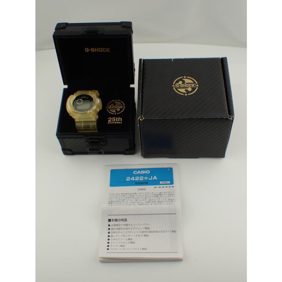【未使用に近い】カシオ G-SHOCK 腕時計　GW-225E-7JF　動作良好　25th Anniversary　限定 グロリアスゴールド フロッグマン 激レア 1124ZS G-SHOCK カシオ Gショック フロッグマン 25周年記念モデル グロリアス