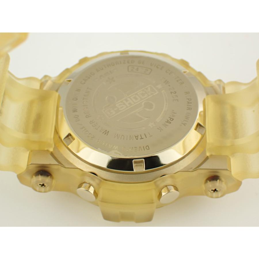 【未使用に近い】カシオ G-SHOCK 腕時計　GW-225E-7JF　動作良好　25th Anniversary　限定 グロリアスゴールド フロッグマン 激レア 1124ZS GW-225E-7JF グロリアスゴールド FROGMAN(フロッグマン)25周年記念