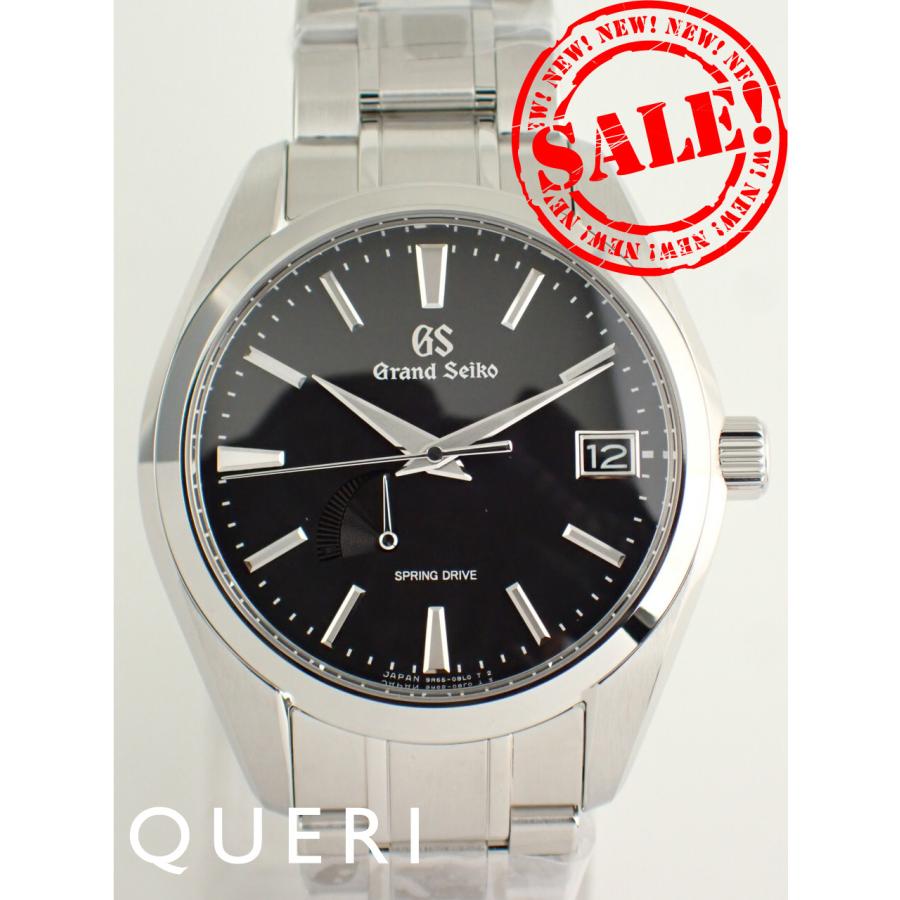 グランドセイコー ヘリテージコレクション スプリングドライブ ブラック文字盤 SBGA203(9R65-0AA0)新品 | Grand Seiko
