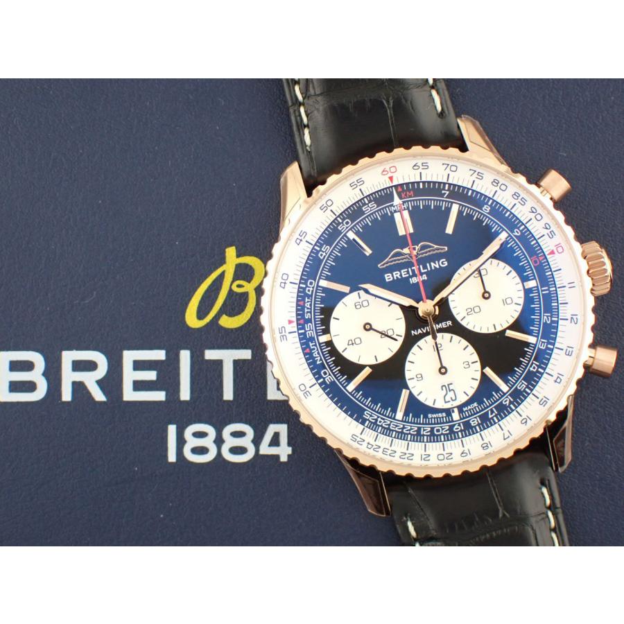 ブライトリング ナビタイマー B01 クロノグラフ 43 18KRG RB0138211B1P1(RB0138)新品 | ナビタイマー | 12