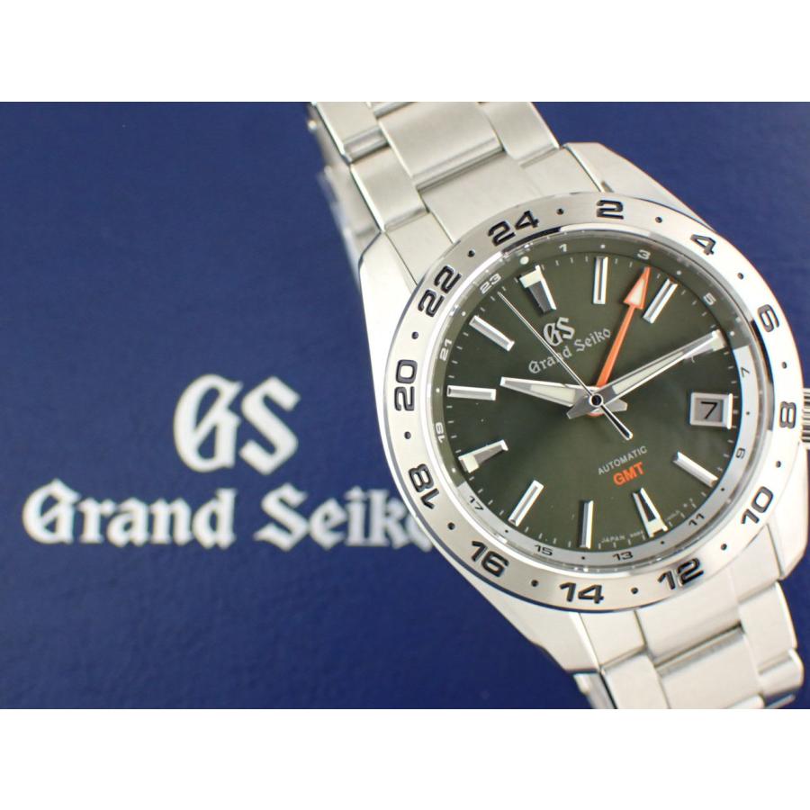 グランドセイコ― スポーツコレクション 9SメカニカルGMT グリーン SBGM247(9S66-00J0)新品 | Grand Seiko | 12