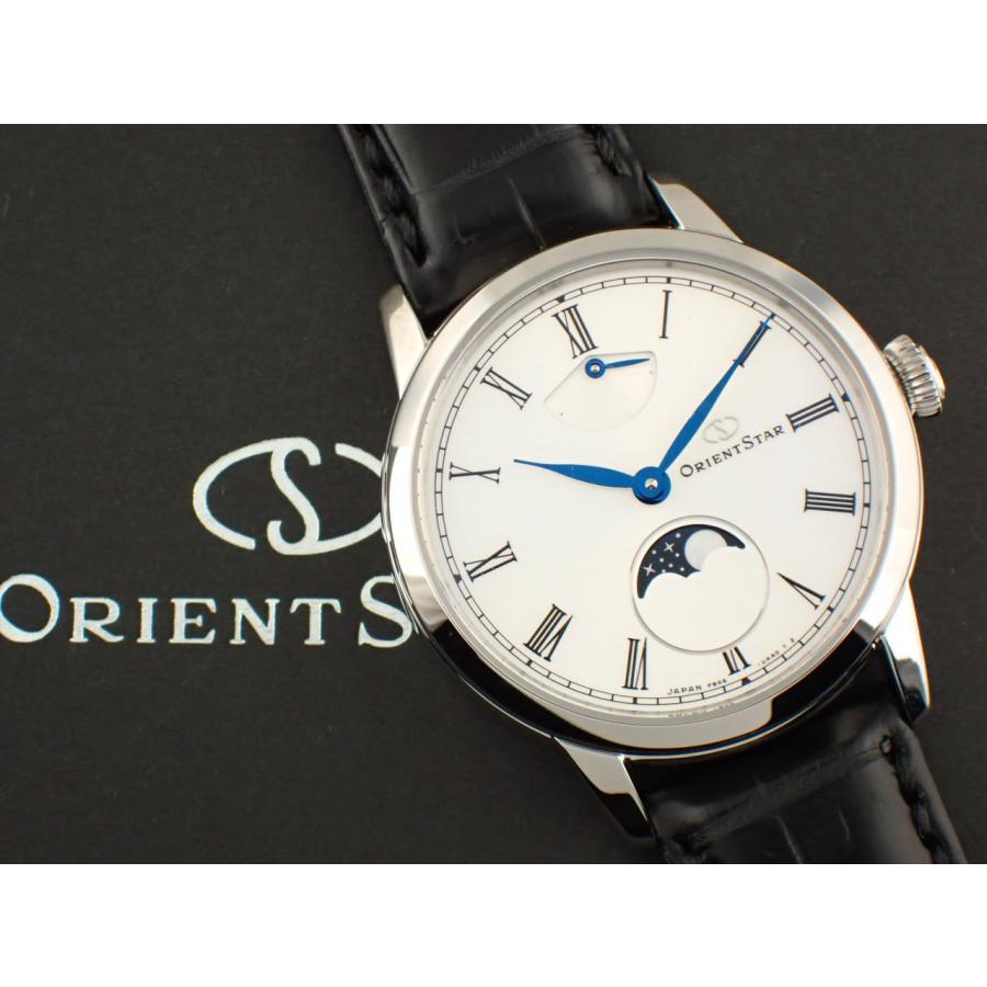 オリエントスター クラシックM45 F8メカニカルムーンフェイズ ハンドワインド オリエントスター】 M45 F8 メカニカルムーンフェイズ ハンド