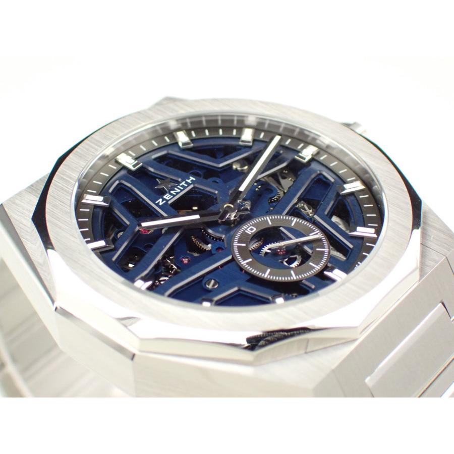 ゼニスデファイ スカイライン スケルトン ブルー 03.9300.3620/79.I001 新品 | ZENITH（時計） | 01