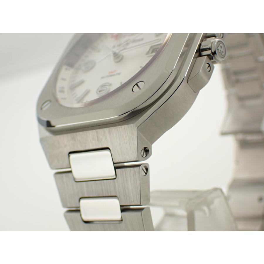 ベル＆ロス BR-05G GMT ホワイト文字盤 41mm メンズ BR05G-SI-ST/SST 新品 | ベル&ロス | 03