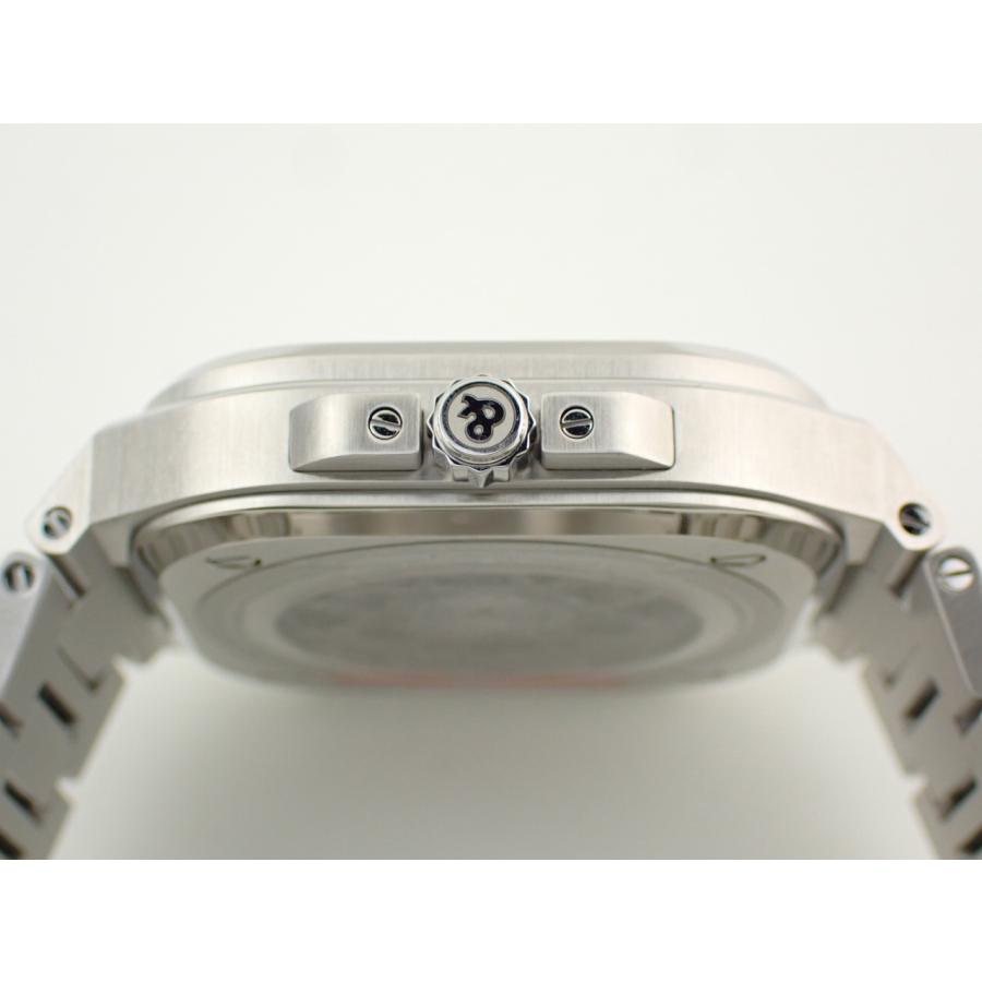 ベル＆ロス BR-05G GMT ホワイト文字盤 41mm メンズ BR05G-SI-ST/SST 新品 | ベル&ロス | 05