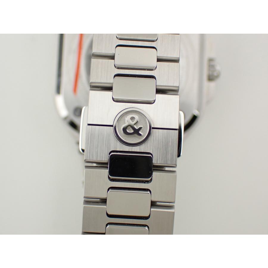 ベル＆ロス BR-05G GMT ホワイト文字盤 41mm メンズ BR05G-SI-ST/SST 新品 | ベル&ロス | 08