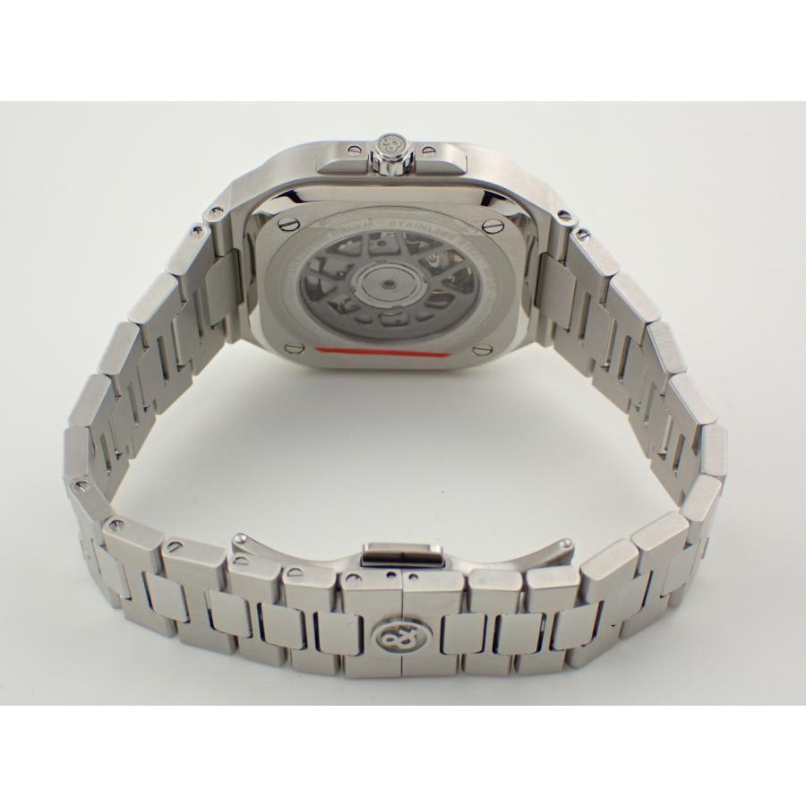 ベル＆ロス BR-05G GMT ホワイト文字盤 41mm メンズ BR05G-SI-ST/SST 新品 | ベル&ロス | 09