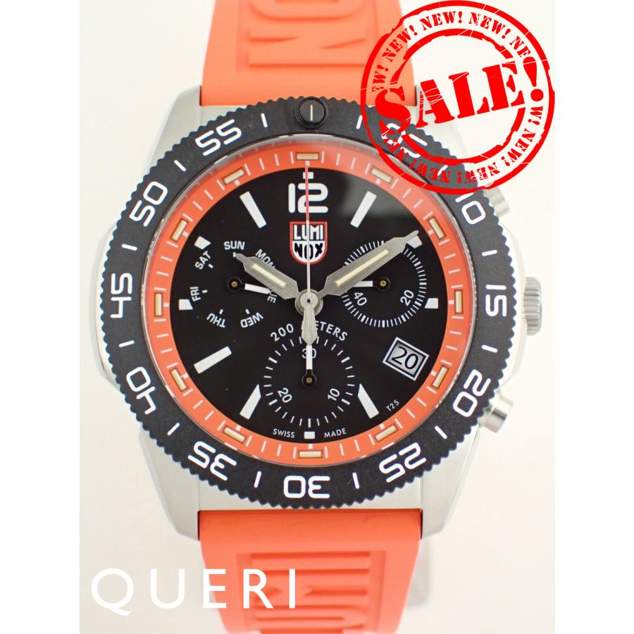 ルミノックス パシフィック ダイバー クロノグラフ オレンジ 3149 新品
