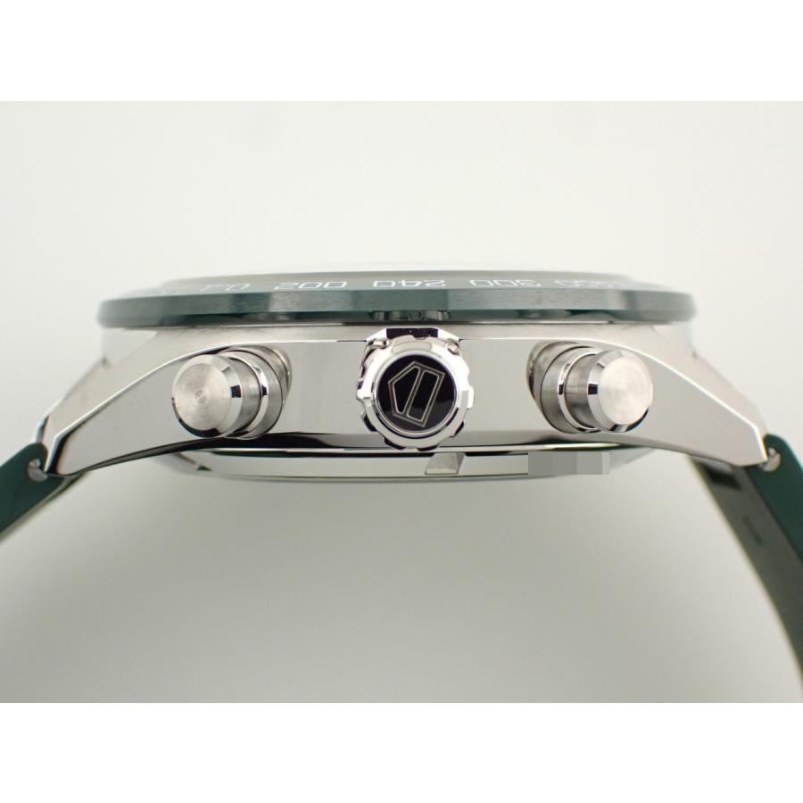 タグホイヤー カレラ クロノグラフ キャリバーTH20-00 グリーン CBN2A1N.FT6238 新品 | カレラ | 04