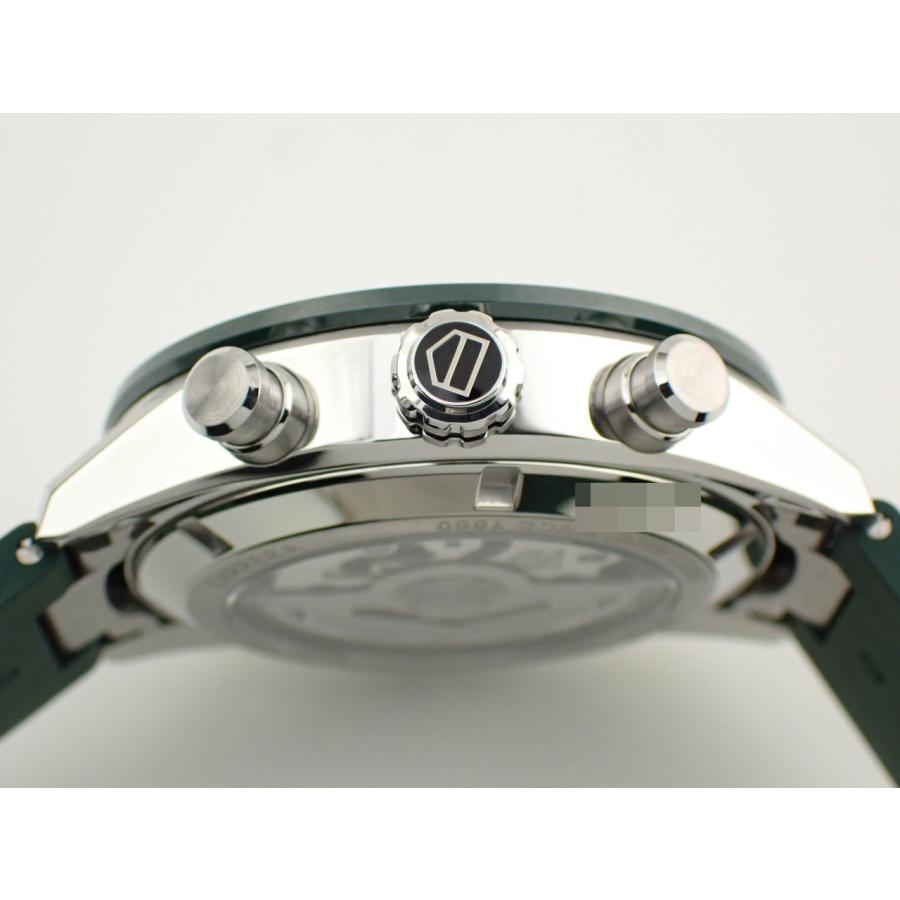 タグホイヤー カレラ クロノグラフ キャリバーTH20-00 グリーン CBN2A1N.FT6238 新品 | カレラ | 05