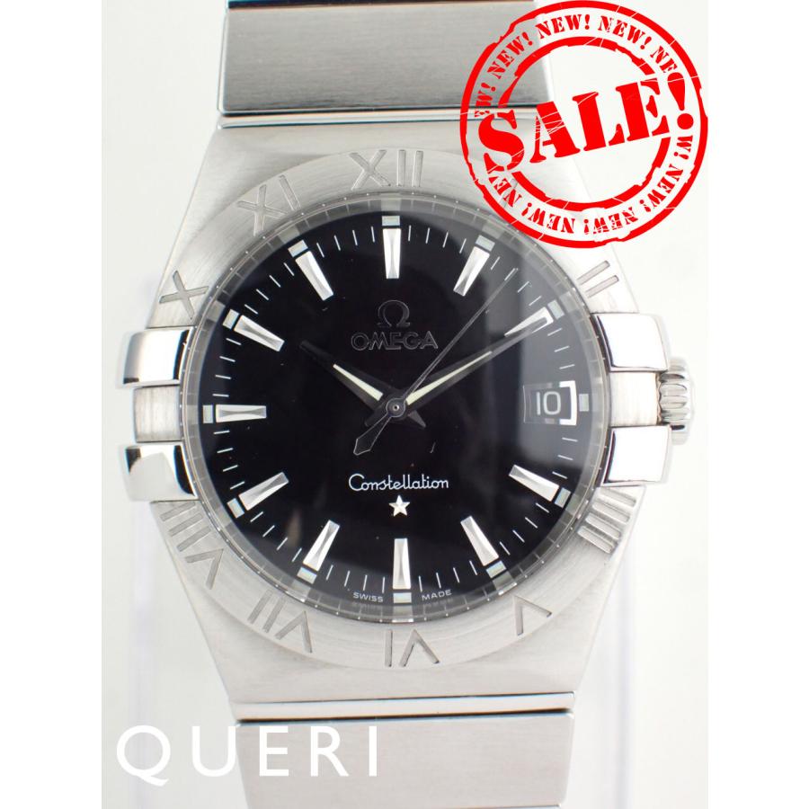 オメガ コンステレーション ステンレススチール 35mm ブラック文字盤 123.10.35.60.01.001 新品仕上げ済 | OMEGA