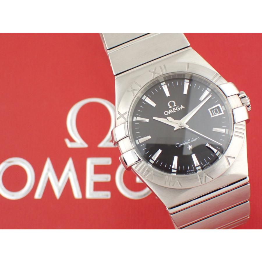 オメガ コンステレーション ステンレススチール 35mm ブラック文字盤 123.10.35.60.01.001 新品仕上げ済 | OMEGA | 12