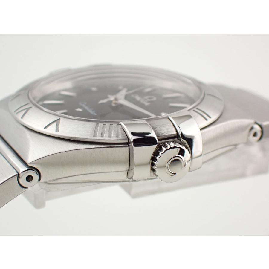 オメガ コンステレーション ステンレススチール 35mm ブラック文字盤 123.10.35.60.01.001 新品仕上げ済 | OMEGA | 02