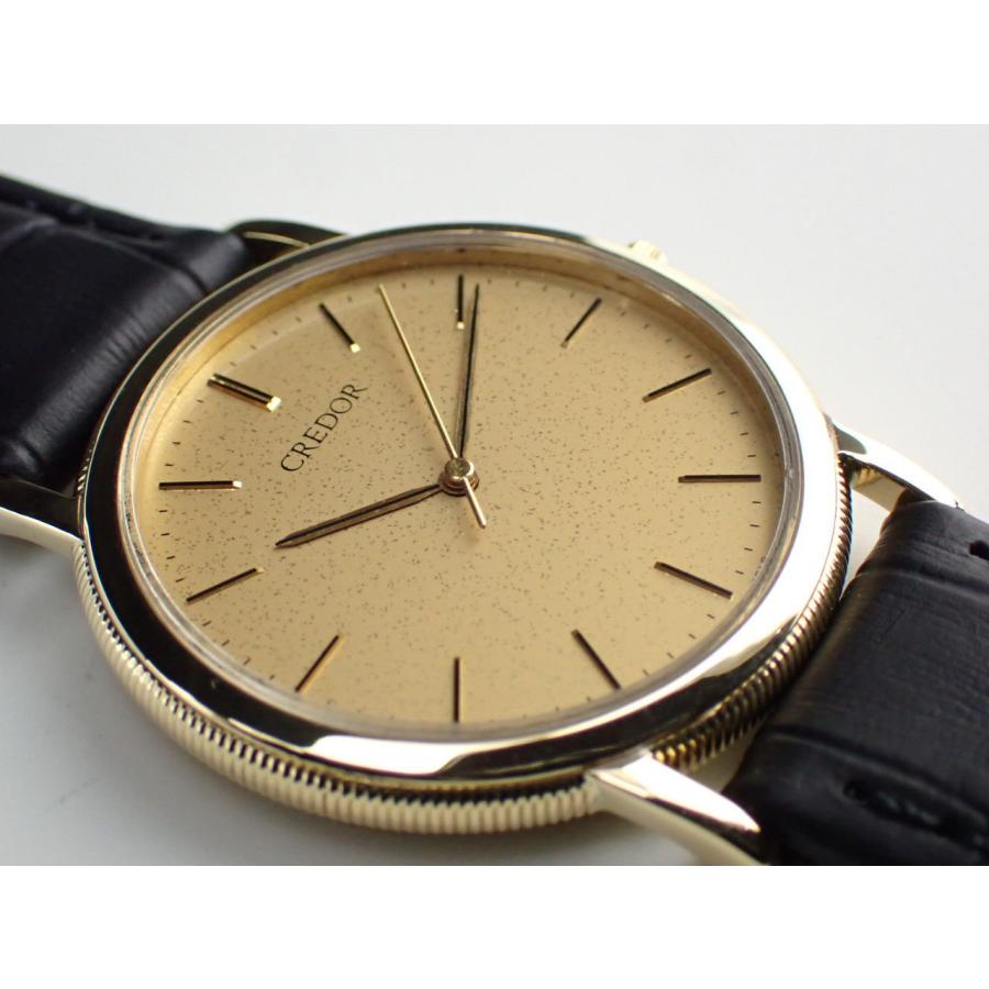 クレドール 18K クォーツ 金無垢 GHAH984(7771-8001)新品仕上げ済 | CREDOR | 01