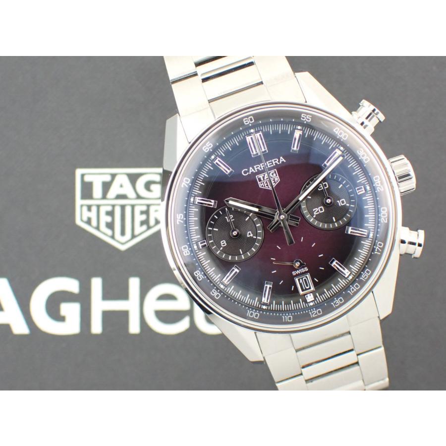 タグホイヤー カレラ クロノグラフ キャリバーTH20-00 パープル CBS2219.FC6607 新品仕上げ済 | TAG HEUER | 12