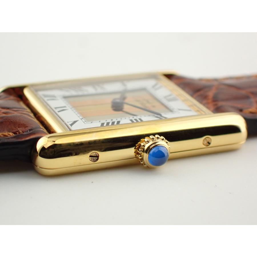 カルティエ マストタンク トリニティ LM ローマ数字 ヴェルメイユ 新品仕上げ済 | Cartier | 02
