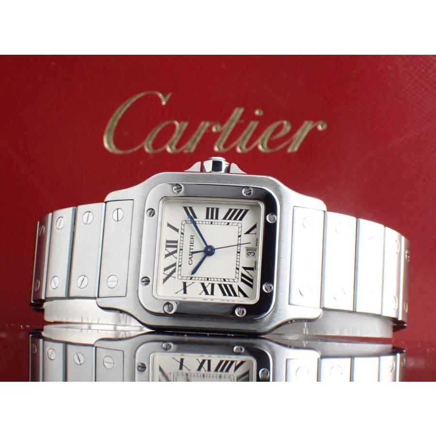 カルティエ サントス ガルベ LM クォーツ W20060D6 新品仕上げ済 | Cartier | 12