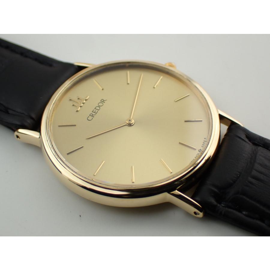クレドール 18K クォーツ メンズ　5A74-0140 新品仕上げ済 | CREDOR | 01