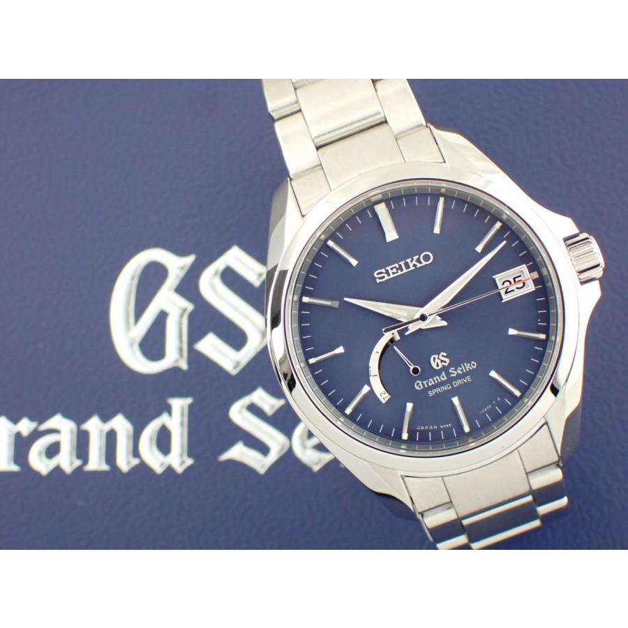 グランドセイコー 生産終了 スプリングドライブ ブルー メンズ SBGA075(9R65-0BD0)新品仕上げ済 | Grand Seiko | 12