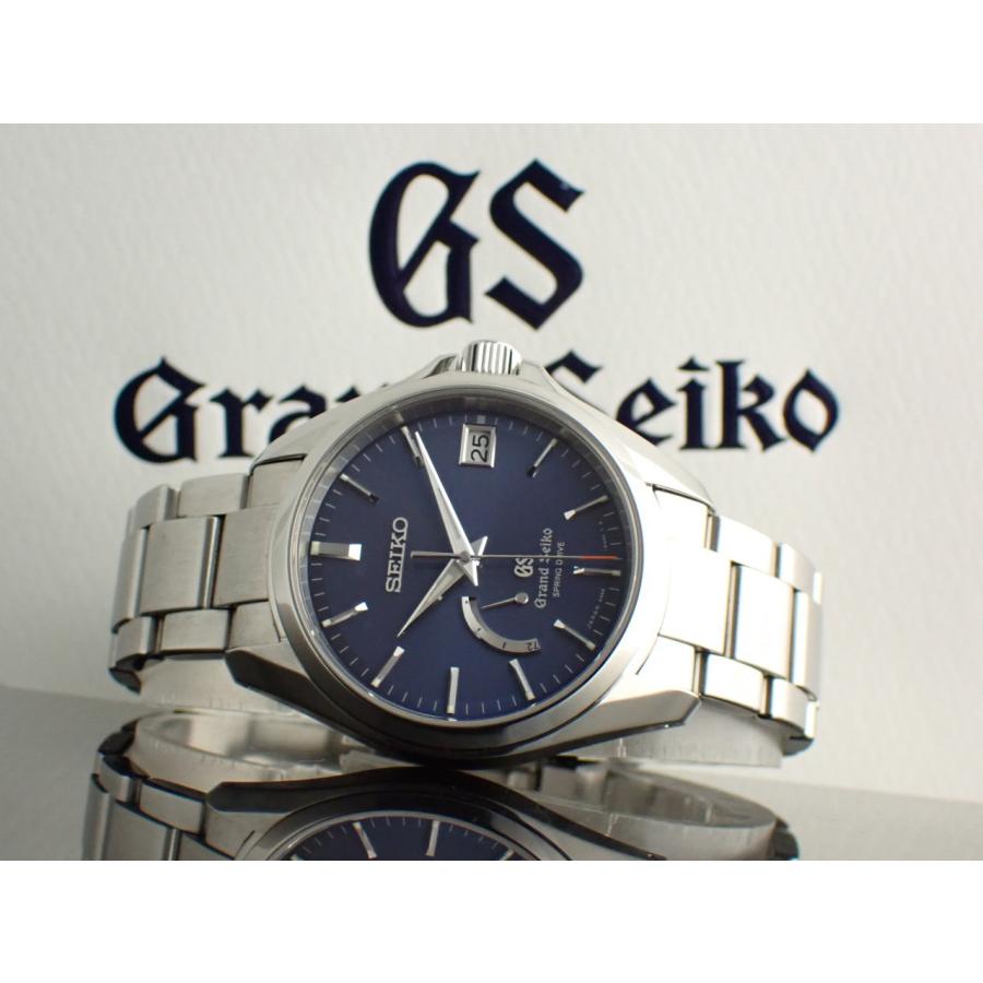 グランドセイコー 生産終了 スプリングドライブ ブルー メンズ SBGA075(9R65-0BD0)新品仕上げ済 | Grand Seiko | 13