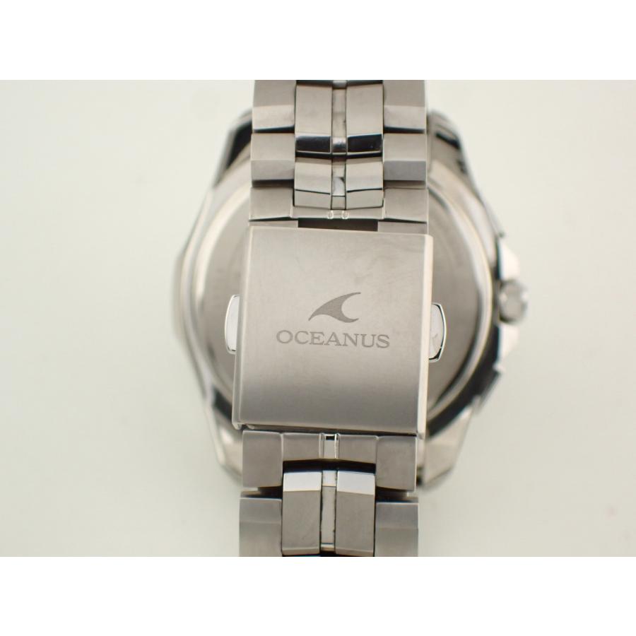 カシオ オシアナス マンタ S7000シリーズ メンズ OCW-S7000-1A2JF 中古の画像