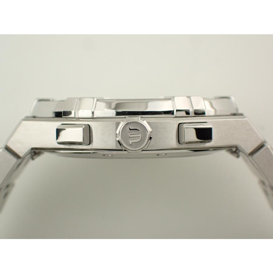 モーリスラクロア アイコン クォーツ クロノグラフ 42mm シルバー文字盤 AI1118-SS002-230-1 新品の画像