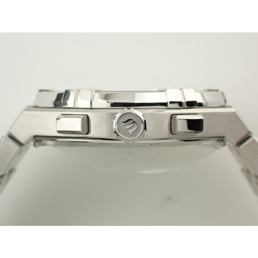 モーリスラクロア アイコン クォーツ クロノグラフ 42mm ダークブルー文字盤 AI1118-SS002-430-1 新品の画像