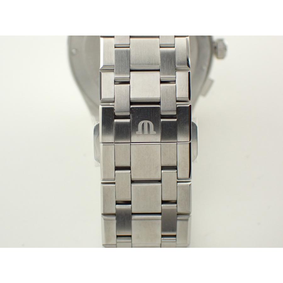モーリスラクロア アイコン クォーツ クロノグラフ 42mm ダークブルー文字盤 AI1118-SS002-430-1 新品の画像