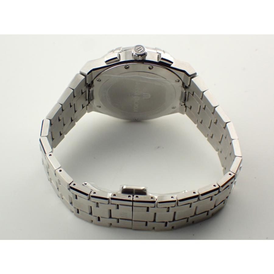 モーリスラクロア アイコン クォーツ クロノグラフ 42mm ダークブルー文字盤 AI1118-SS002-430-1 新品の画像