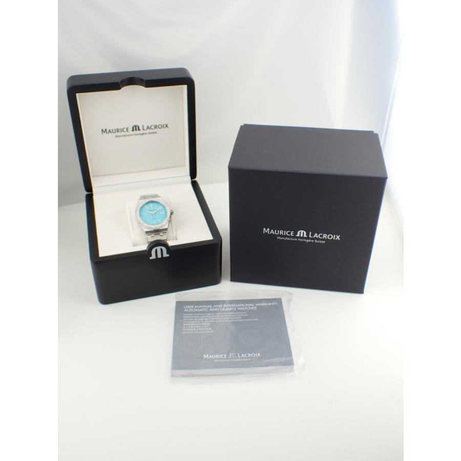モーリスラクロア アイコン クォーツ カラーズエディション 40mm ライトブルー文字盤 AI1108-SS002-431-1 新品の画像