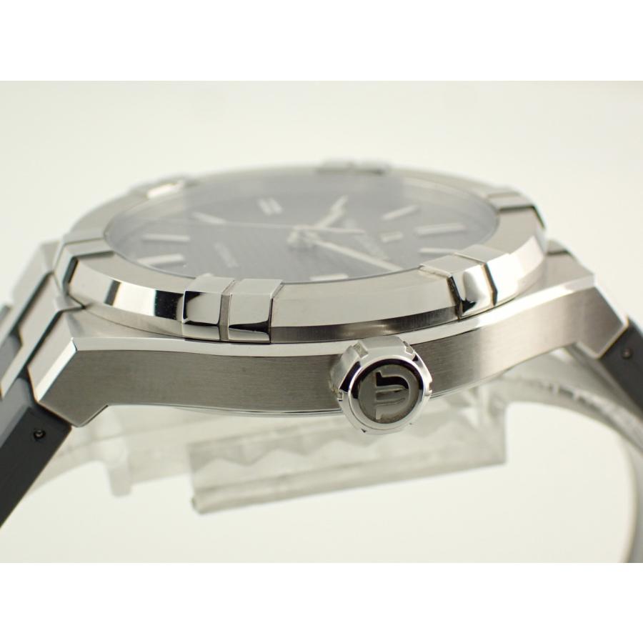 モーリスラクロア アイコン オートマチック 42mm グレー文字盤 ラバーベルト AI6008-SS000-230-2 新品の画像