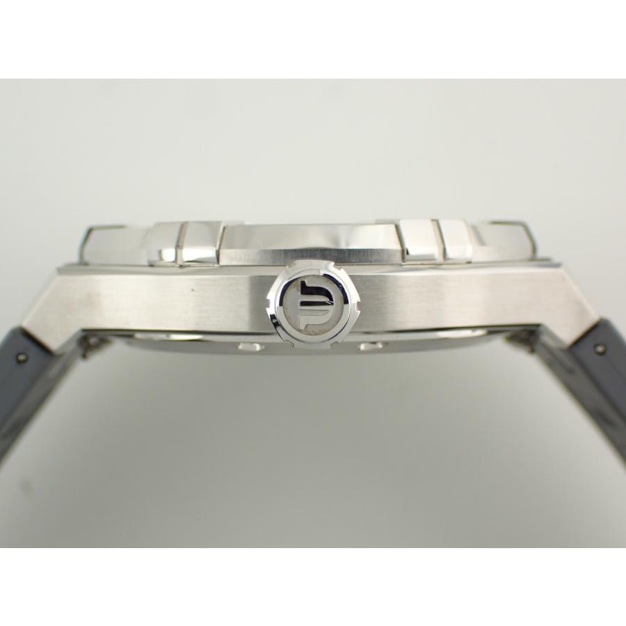 モーリスラクロア アイコン オートマチック 42mm グレー文字盤 ラバーベルト AI6008-SS000-230-2 新品の画像