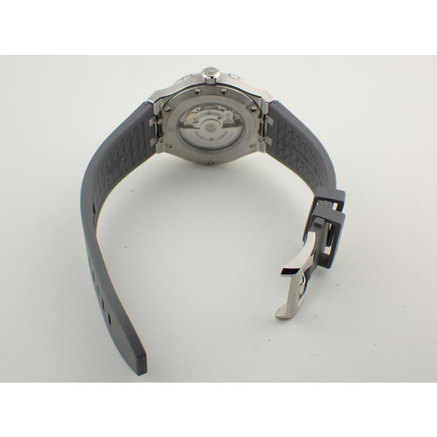 モーリスラクロア アイコン オートマチック 42mm グレー文字盤 ラバーベルト AI6008-SS000-230-2 新品の画像