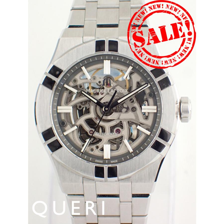モーリスラクロア アイコン オートマチック スケルトン 39mm AI6007-SS002-030-1 新品 | 