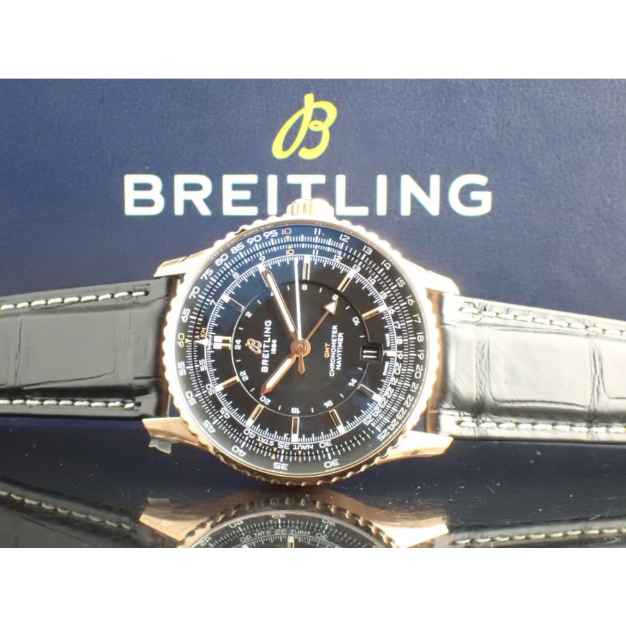 ブライトリング ナビタイマー オートマチック GMT B32 日本限定50本 18K R323101A1B1P1(R32310)新品 | ナビタイマー | 13