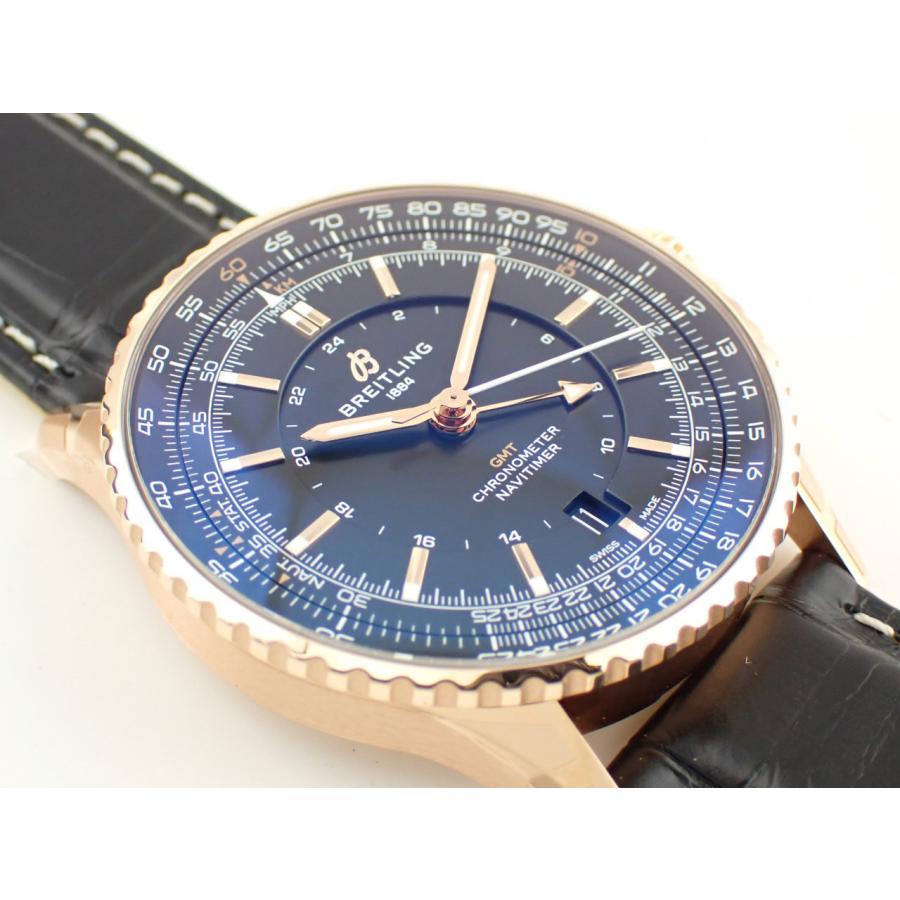 ブライトリング ナビタイマー オートマチック GMT B32 日本限定50本 18K R323101A1B1P1(R32310)新品 | ナビタイマー | 01