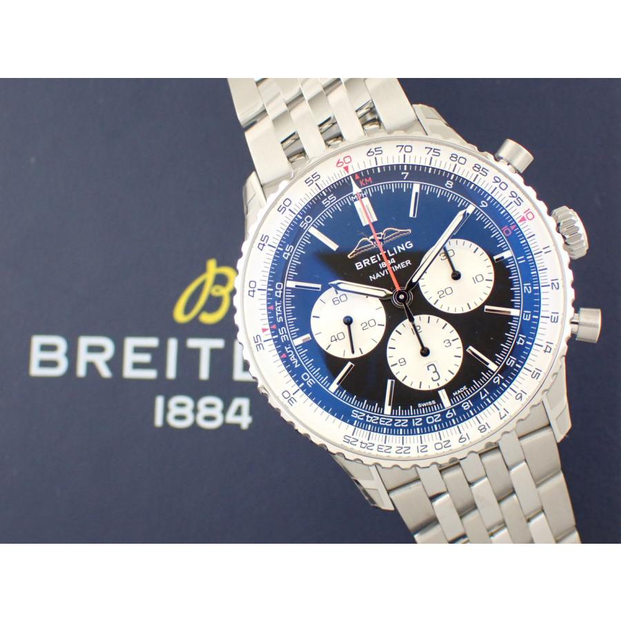 ブライトリング ナビタイマー B01 46mm クロノグラフ ブラック AB0137211B1A1(AB0137)新品 | ナビタイマー | 12