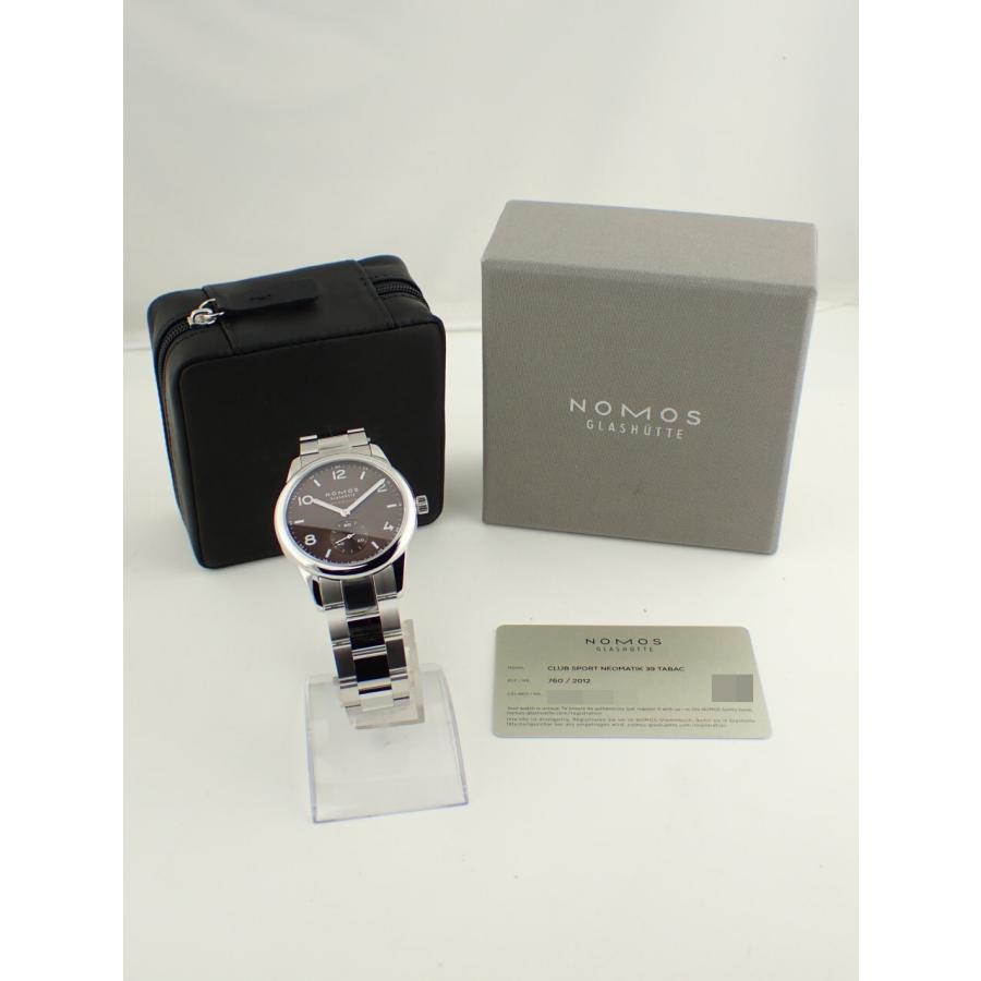 ノモス クラブ スポーツ ネオマティック39 タバコ NM760 未使用 | NOMOS GLASHUETTE | 11